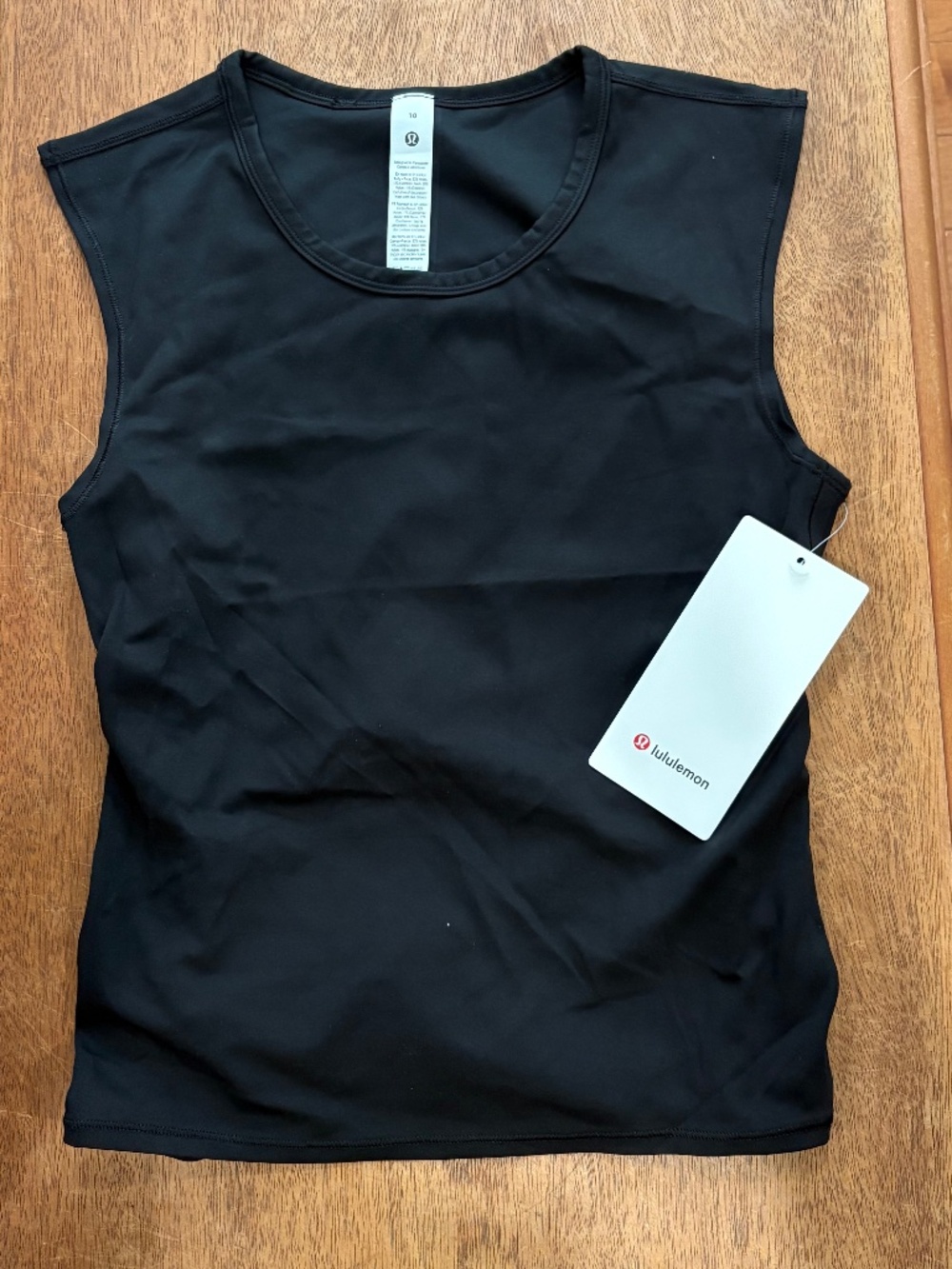 Lululemon All It Takes Back Twist Tabk Silky Black